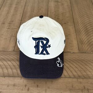New Era Texas White and Navy Baseball Cap